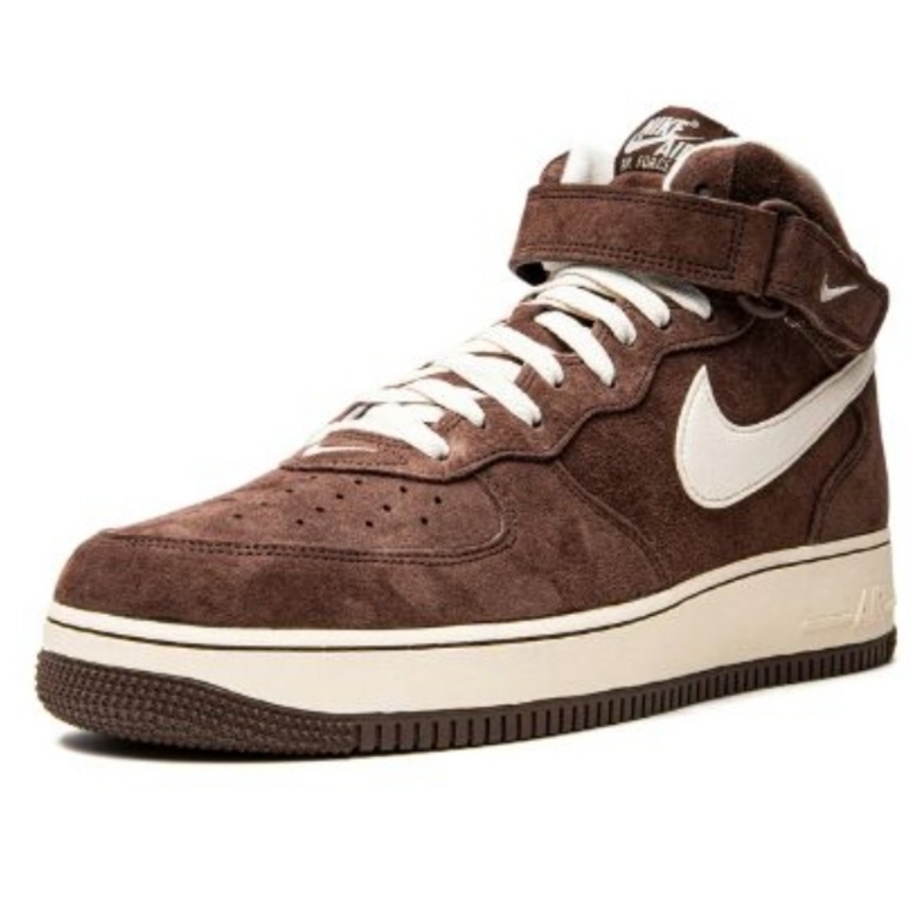 Nike Air Force 1 Mid '07 QS  Size 11 Men's “Chocolate.” NIB
